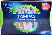 tampon tampax compak pearl super 72tmx