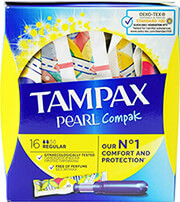 tampax compak pearl regular x16 photo