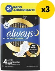 serbietes always ultra secure night gp 72tmx 3x24tmx photo