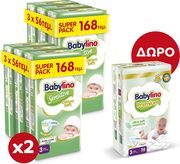 babylino sensitive cotton soft superpack n03 4 9kg 336tem doro premium n03 midi 56tem photo