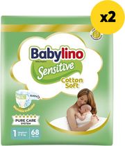 babylino sens economy n1 2 5kg 2 x 68 136 tem double pack photo