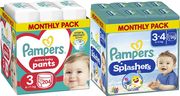 pampers pants meg3 204tmx splashers meg3 96tmx syndyastiko paketo photo