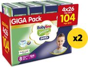 babylino pants cotton soft econ unisex n8 20 kg 104 tem x2 photo