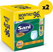 esoroyxa akrateias sani pants monthly pack no2 medium 4x24 96 tem x2 photo