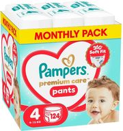 panes pampers premium pants no4 9 15kg 124tmx monthly pack photo