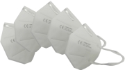maska prosopoy pollaplon xriseon my guard kn95 ffp2 respirator mask 5 tem photo