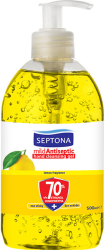 antisiptiko septona mild gel 500ml lemoni 70 oinopneyma photo
