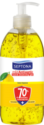 antisiptiko septona mild gel 1000ml lemoni 70 oinopneyma photo