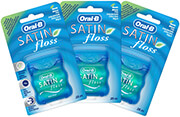 oral b 81777526 satin floss keromeno odontiko nima menta 25m 3tem