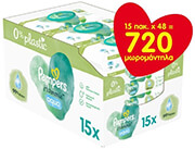 moromantila pampers wipes harmonie aqua 15x48tmx box photo