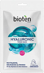 maska prosopoy gia anazoogonisi antigiransi bioten tissue mask hyaluronic 20ml photo