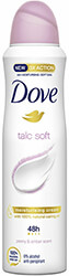 aposmitiko dove deo spray talc soft 150ml photo