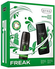 set doroy str8 deo spray fr34k 150ml afrol 250ml photo