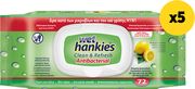 antibaktiridiaka mantilia hankies thick lemon fresh 72tem 5 tmx