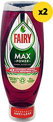 fairy max ygro piaton power anthi kerasias1320ml 660ml x2 photo