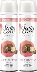 afros xyrismatos satin gel gyndryskin sheabutter 400ml 200ml x2 photo