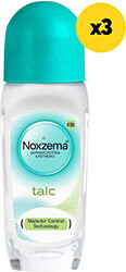 noxzema deo roll on gl talc 150ml 50ml x3 photo