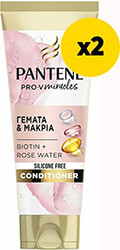 pantene cond rose water liftvol 400ml 2x200ml