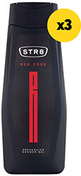 afroloytro str8 sh gel red cd 1200ml 3x400ml