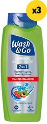 sampoyan washgo fortyfying 2in1 1950ml 3x650ml photo