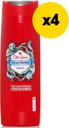 afroloytro old spice shower gel wolfthorn 1600 ml 4x400ml photo