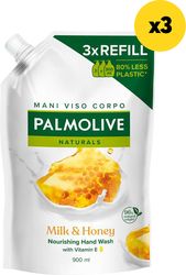 ygro kremosapoyno palmolive meli gala antallaktiko sakoylaki 2700ml 3x900ml