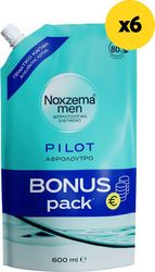 afroloytro noxzema men pilot bonus pack doy 3600ml 6x600ml photo