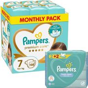 panes pampers premium care no7 15 kg 108 tmx doro wipes fresh photo