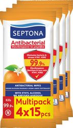 antibaktiriaka mantilakia septona refresh 15tem anthos portokalioy 4x15tmx photo
