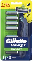 xyrafakia gillette sensor 3plus sensitive labi 8 antallaktika photo