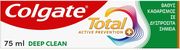 odontokrema colgate total active prevention plus deep clean 75ml photo
