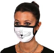 itati adult mask cat face white mk46688 photo