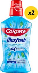stomatiko dialyma colgate max fresh blue 1l2x500ml