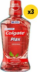 stomatiko dialyma colgate plax original 750ml3x250ml