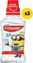 stomatiko dialyma colgate kids minion 750ml3x250ml