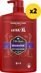 sampoyan old spice showergel rockstar 2000ml 2x1000ml photo sampoyan old spice showergel rockstar 2000ml 2x1000ml photo