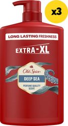old spice shower gel deep sea 3000ml 3x1000ml photo