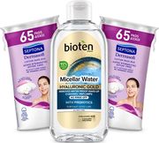 set ntemakigiaz bioten hyaluronic gold 400ml diskoi ntemakigiaz septona 2x65tmx