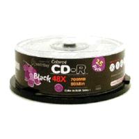 smartbuy cd r black color 52x 700mb cakebox 25pcs photo
