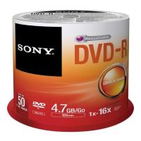 sony dvd r 47gb 120min 16x cakebox 50pcs photo
