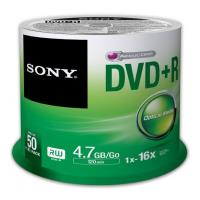 sony dvd r 47gb 120min 16x cakebox 50pcs photo