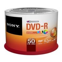 sony dvd r 47gb 120min 16x printable cakebox 50pcs photo