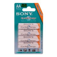 mpataria sony rechargeable blue 2000mah aa 4 tem photo