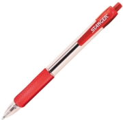 stylo stanger softgrip r1 ballpoint red 10tmx photo