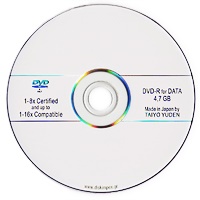 taiyo yuden dvd r 47gb 8x up to 16x ceramic cakebox 50pcs japan made photo