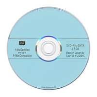 taiyo yuden blue dvd r 47gb 8x up to 16x cakebox 50pcs japan made photo