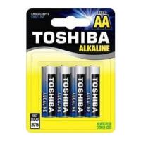 mpataries alkaline toshiba high power aa lr6g c bp 4 ss 4 tem photo