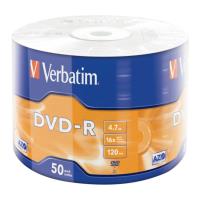 verbatim 43788 dvd r 16x 47gb matt silver wrap 50pcs photo