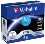 verbatim 43834 bd r m disc 100gb x4 printable 5pcs photo