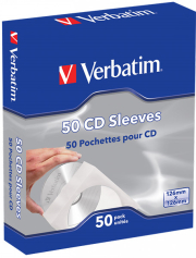 verbatim 49992 paper cd envelope 50pcs photo